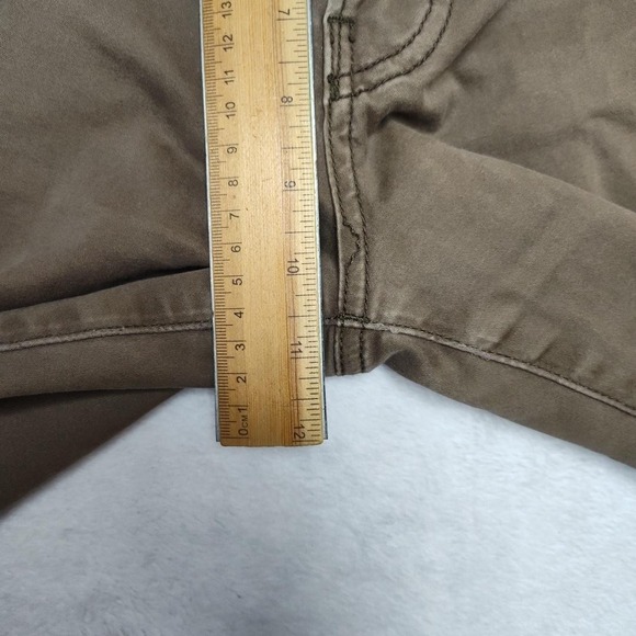 Lucky Brand Pants Mens 32x32 Brown 121 Slim Straight Chino Stretch Cotton - Picture 12 of 12